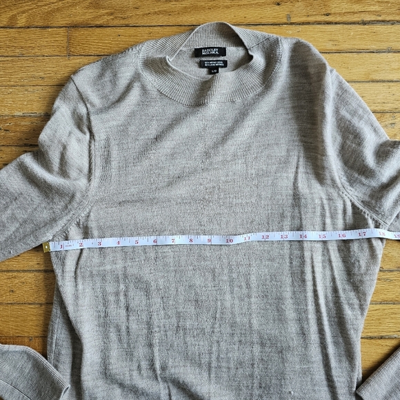 Badgley mischka Size L 100% merino wool long sleeve - Picture 3 of 6
